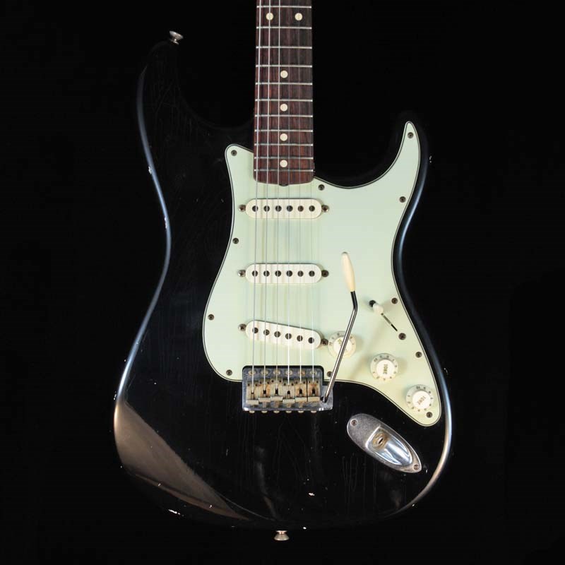 Fender Custom Shop 1960 Stratocaster Relic 2006 (Black/MH)の画像